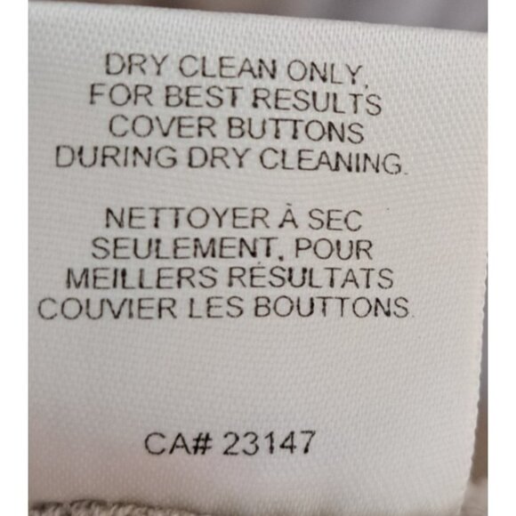 Tallbots Women's L Beige Linen Blend Button Front Maxi Dress Short Sleeves - Picture 8 of 10